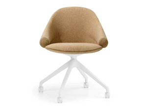 FENDER FD 4096R - Swivel fabric chair with castors _ True Design